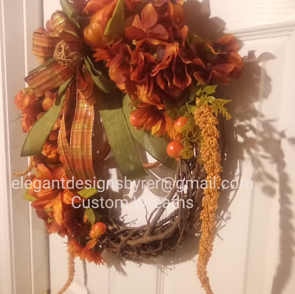 Fall Wreath - Picture 2 of 3
